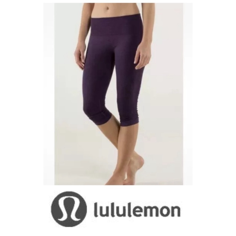 Lululemon Flow & Go Cropped Seamless Leggings in Size 6